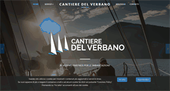 Desktop Screenshot of cantieredelverbano.com