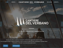 Tablet Screenshot of cantieredelverbano.com